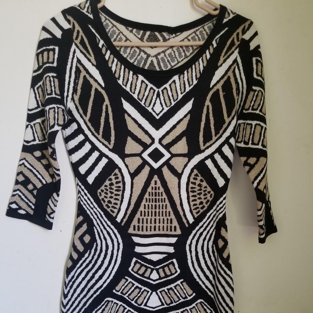 Tribal print dress